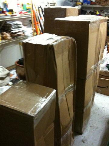  from customer, condition of boxes on arrival